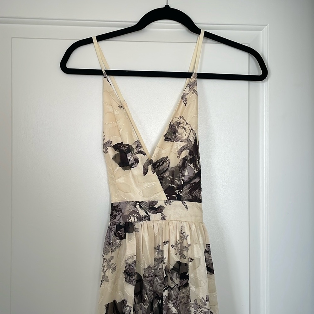Floral floor length summer dress